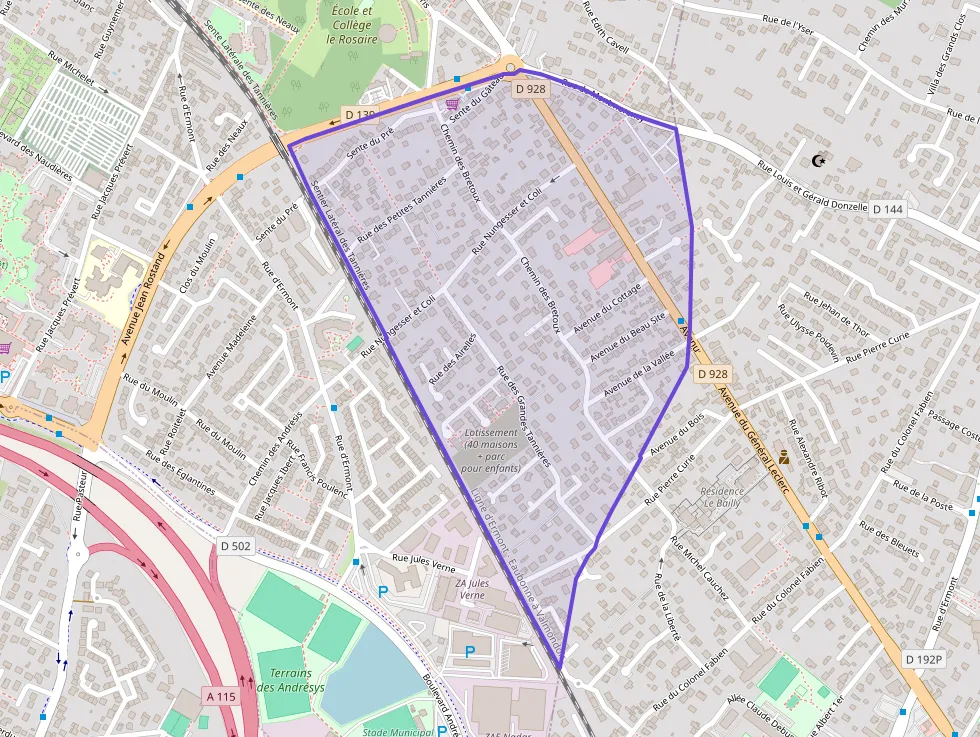 Appartement 70 m² quatre pièces à vendre à Saint-Leu-la-Forêt