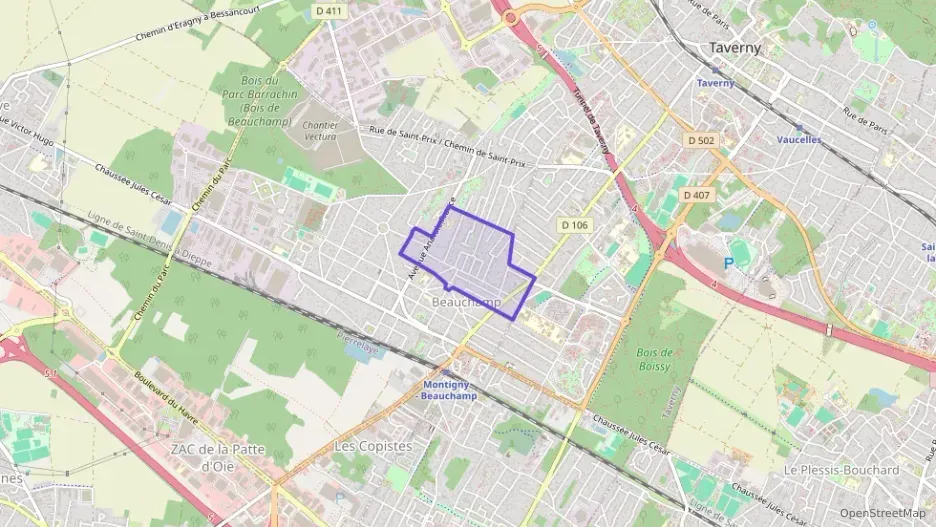 Appartement 45 m² une piece à vendre à Beauchamp