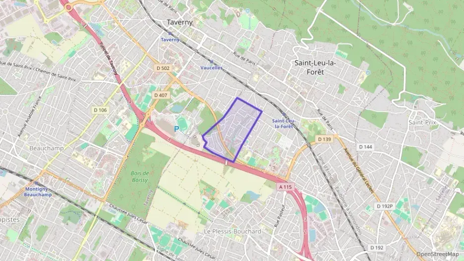 Appartement 61 m² trois pièces à vendre à Saint-Leu-la-Forêt Appartement 61 m² trois pièces à vendre à Saint-Leu-la-Forêt