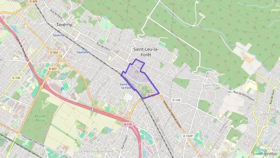 Appartement 97 m² quatre pièces à vendre à Saint-Leu-la-Forêt Appartement 97 m² quatre pièces à vendre à Saint-Leu-la-Forêt