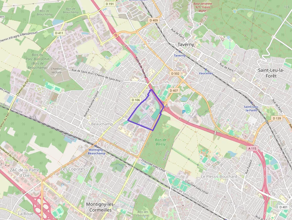 Appartement 62 m² trois pièces à vendre à Taverny