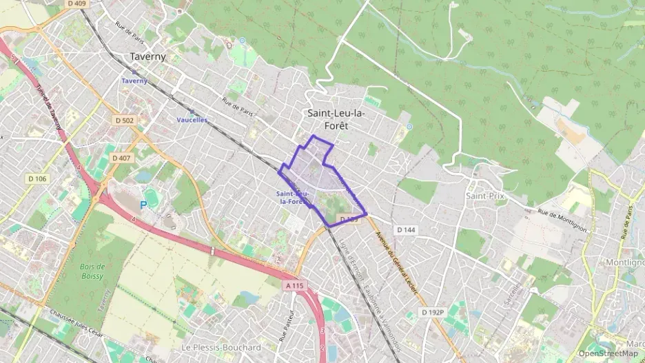 Appartement 65 m² trois pièces à vendre à Saint-Leu-la-Forêt