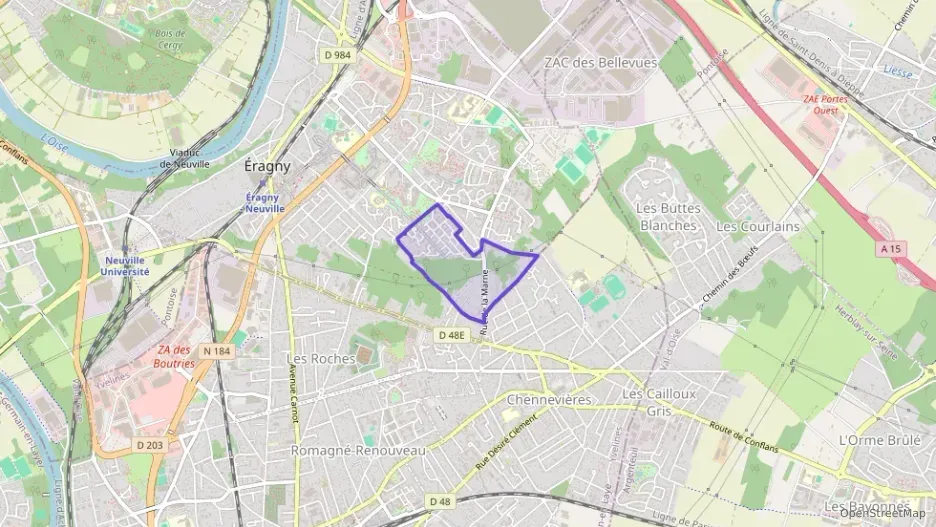 Appartement 48 m² deux pieces à vendre à Éragny Appartement 48 m² deux pieces à vendre à Éragny