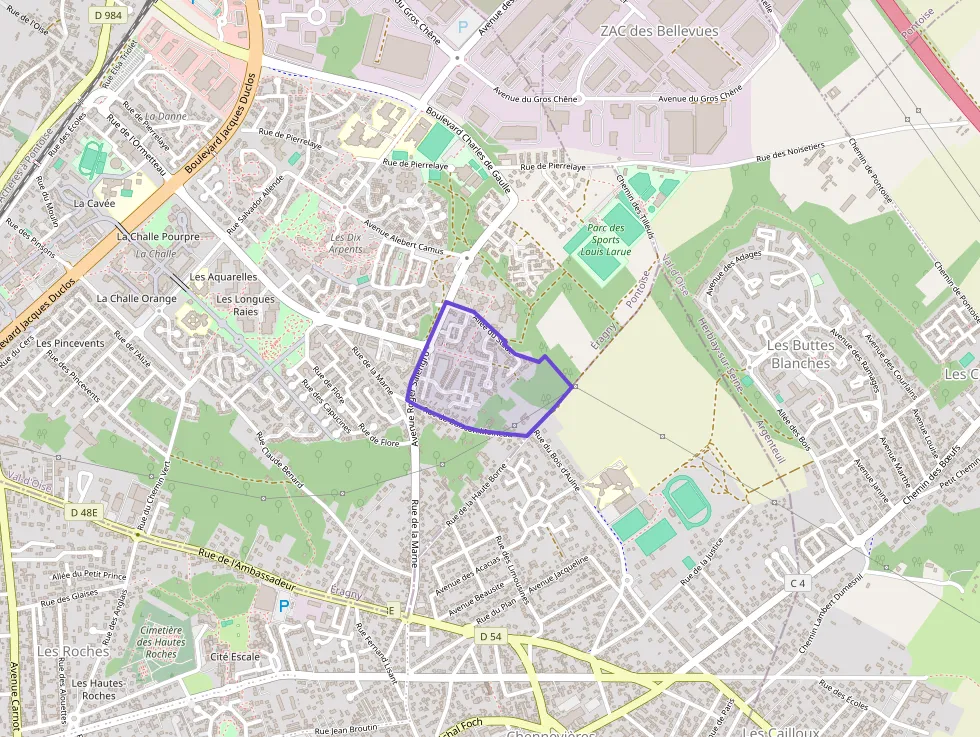 Appartement 89 m² trois pièces à vendre à Éragny