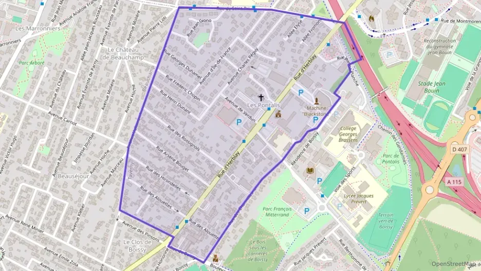 Appartement 60 m² trois pièces à vendre à Taverny Appartement 60 m² trois pièces à vendre à Taverny