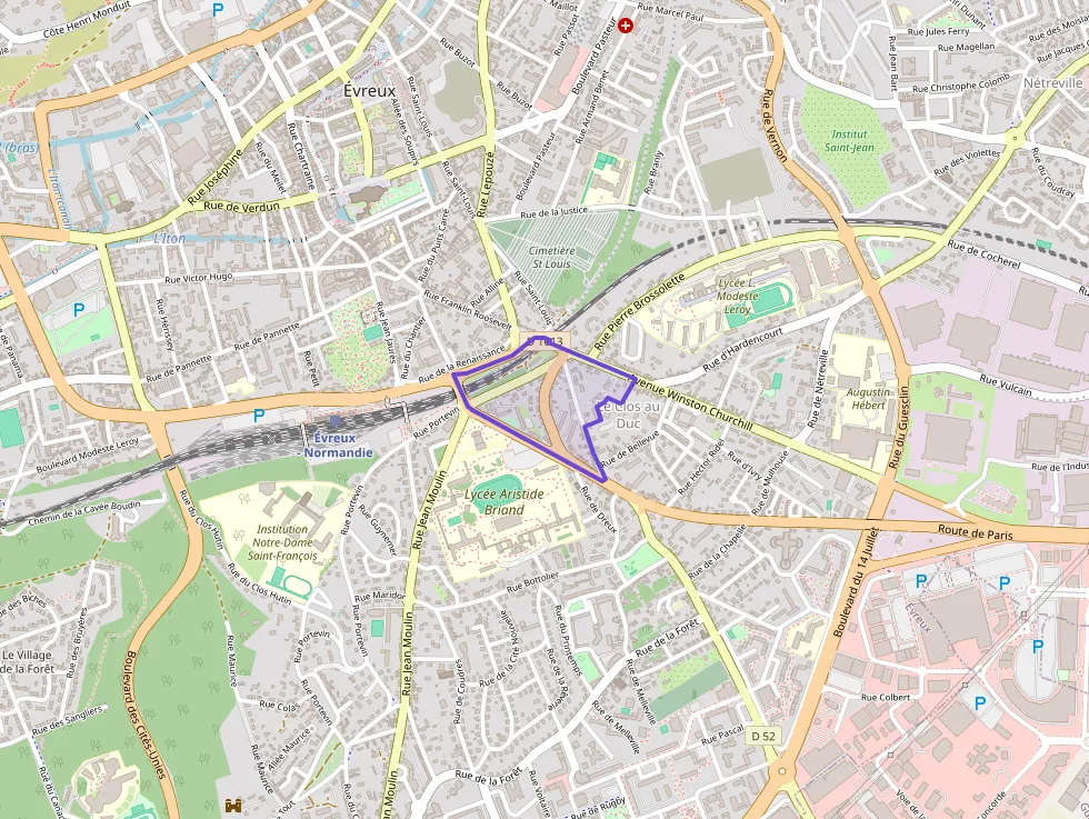 Appartement 64 m² quatre pièces à vendre à Évreux