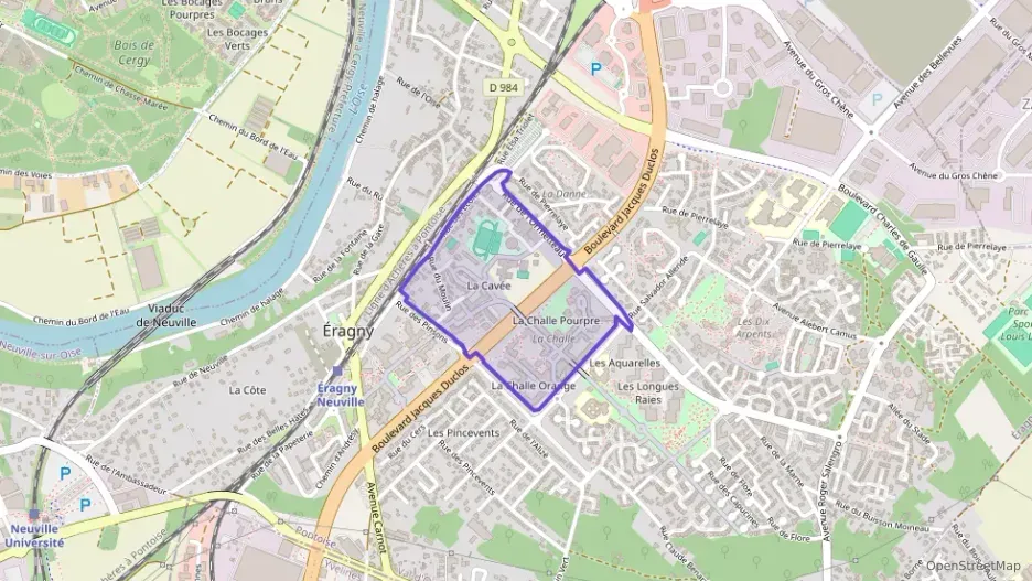 Appartement 82 m² quatre pièces à vendre à Éragny