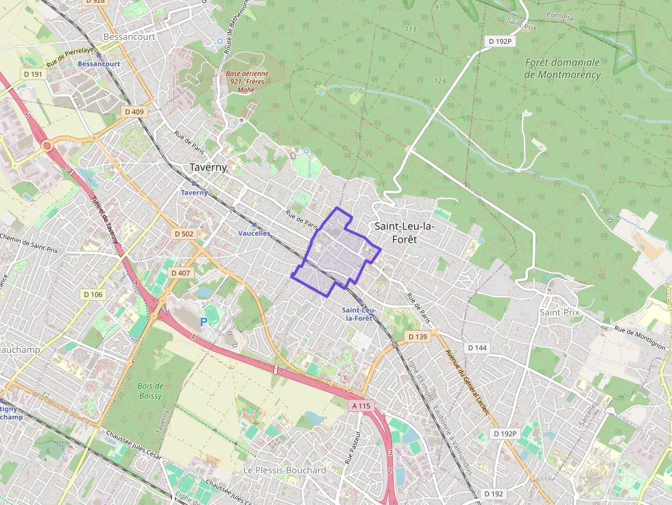 Appartement 53 m² trois pièces à vendre à Saint-Leu-la-Forêt