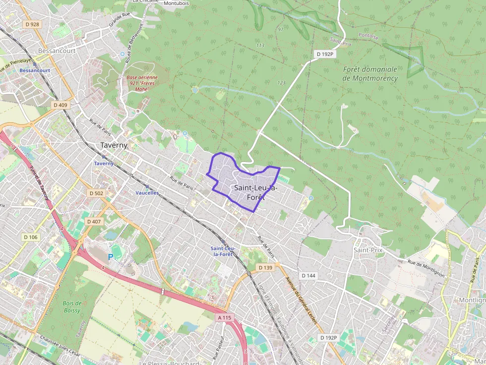 Appartement 45 m² deux pieces à vendre à Saint-Leu-la-Forêt