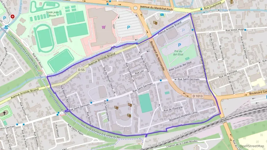 Appartement 55 m² trois pièces à vendre à Évreux