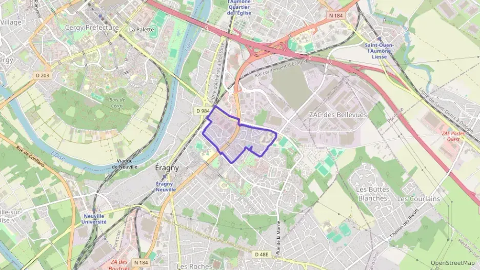 Appartement 49 m² trois pièces à vendre à Éragny Appartement 49 m² trois pièces à vendre à Éragny