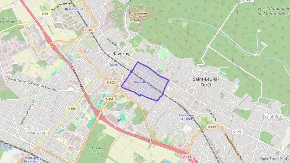 Appartement 85 m² trois pièces à vendre à Taverny