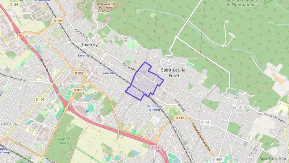 Appartement 115 m² cinq pièces à vendre à Saint-Leu-la-Forêt Appartement 115 m² cinq pièces à vendre à Saint-Leu-la-Forêt