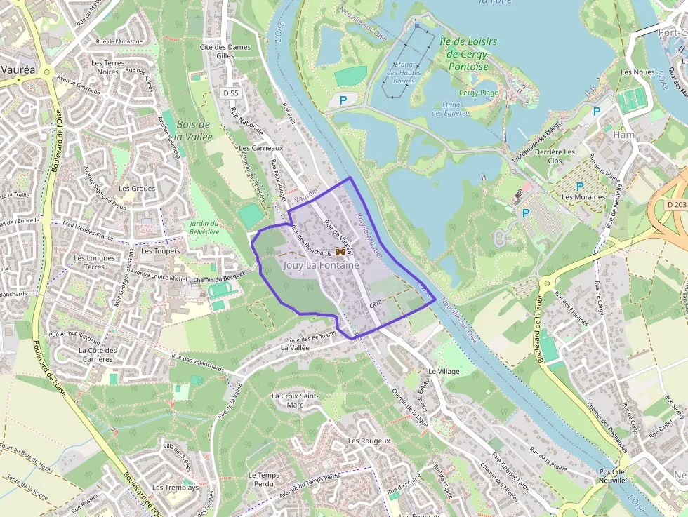 Appartement 38 m² une piece à vendre à Jouy-le-Moutier