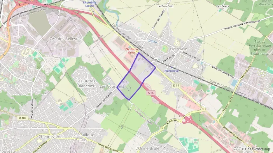 Appartement 39 m² deux pieces à vendre à Pierrelaye