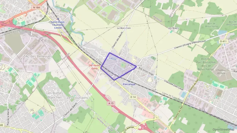 Appartement 37 m² deux pieces à vendre à Pierrelaye