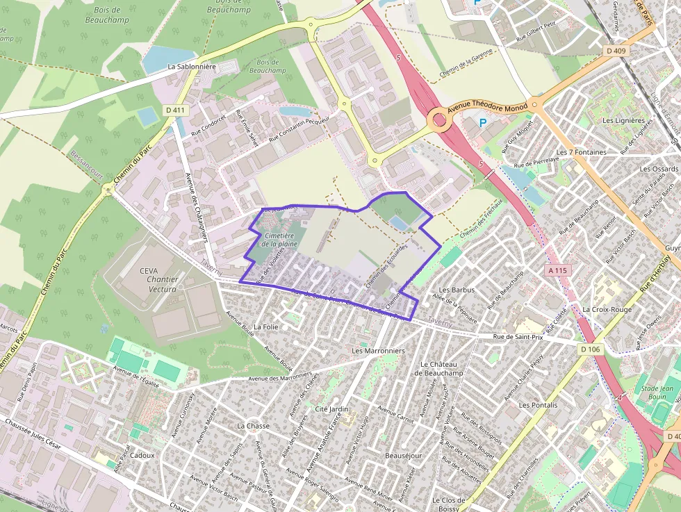 Appartement 56 m² deux pieces à vendre à Taverny