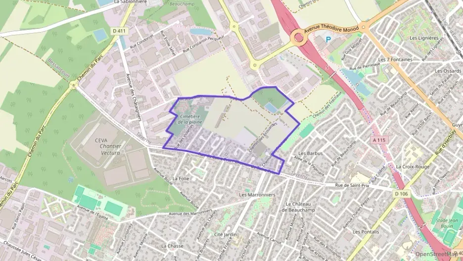 Appartement 56 m² deux pieces à vendre à Taverny