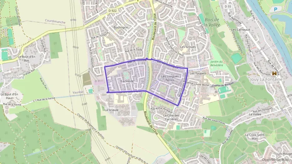 Appartement 48 m² trois pièces à vendre à Vauréal