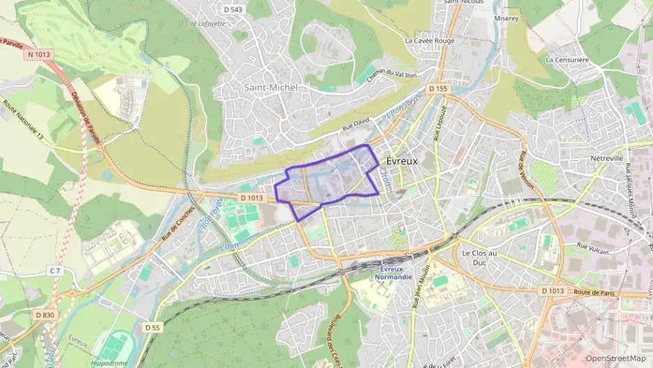 Appartement 50 m² trois pièces à vendre à Évreux Appartement 50 m² trois pièces à vendre à Évreux