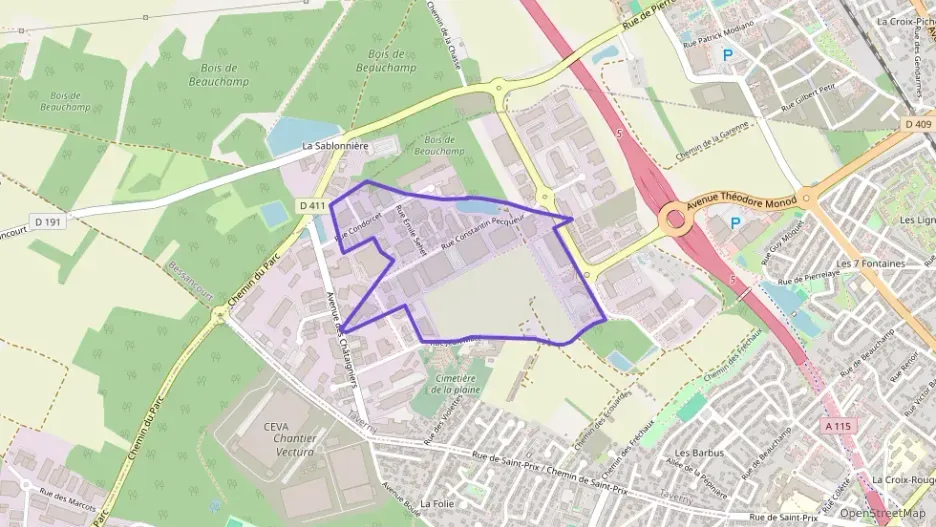 Appartement 61 m² trois pièces à vendre à Taverny