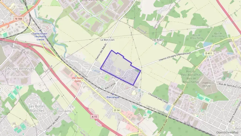 Appartement 59 m² trois pièces à vendre à Pierrelaye Appartement 59 m² trois pièces à vendre à Pierrelaye