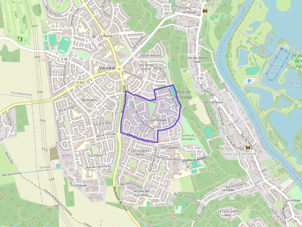 Appartement 61 m² trois pièces à vendre à Vauréal