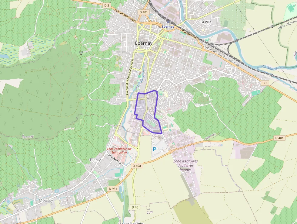 Appartement 43 m² deux pieces à vendre à Épernay