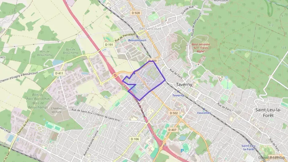 Appartement 64 m² trois pièces à vendre à Taverny