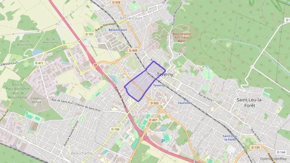 Appartement 72 m² trois pièces à vendre à Taverny