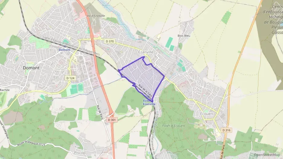 Appartement 74 m² quatre pièces à vendre à Ézanville Appartement 74 m² quatre pièces à vendre à Ézanville