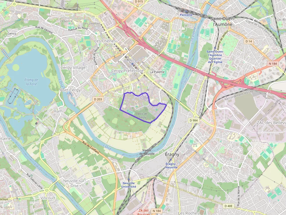 Appartement 26 m² une piece à vendre à Cergy