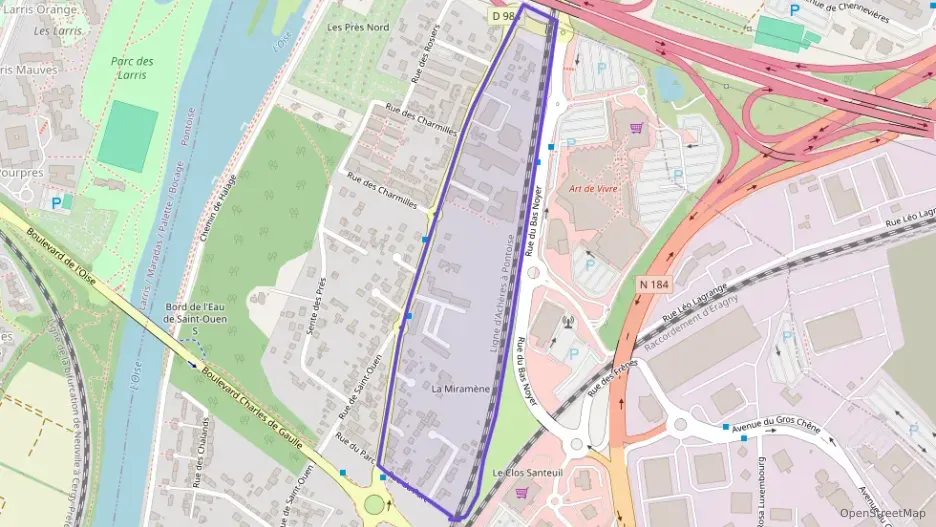 Appartement 63 m² trois pièces à vendre à Éragny