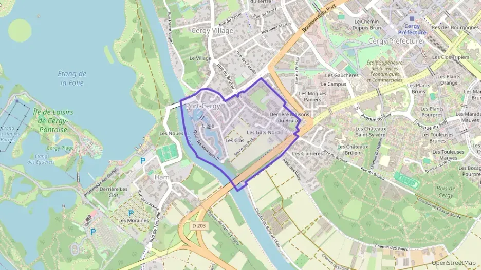 Appartement 62 m² trois pièces à vendre à Cergy Appartement 62 m² trois pièces à vendre à Cergy