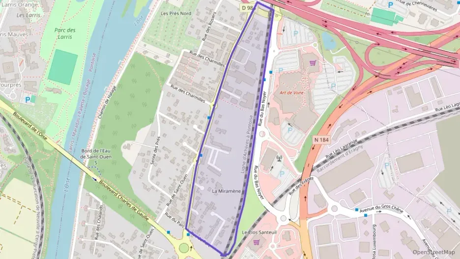 Appartement 65 m² trois pièces à vendre à Éragny