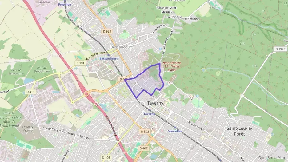 Appartement 86 m² quatre pièces à vendre à Taverny Appartement 86 m² quatre pièces à vendre à Taverny