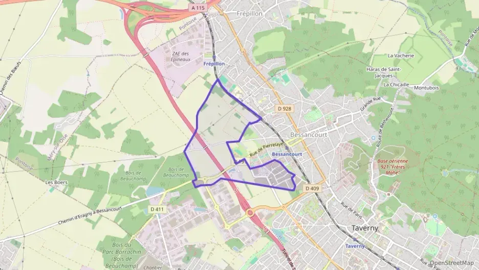 Appartement 62 m² trois pièces à vendre à Bessancourt