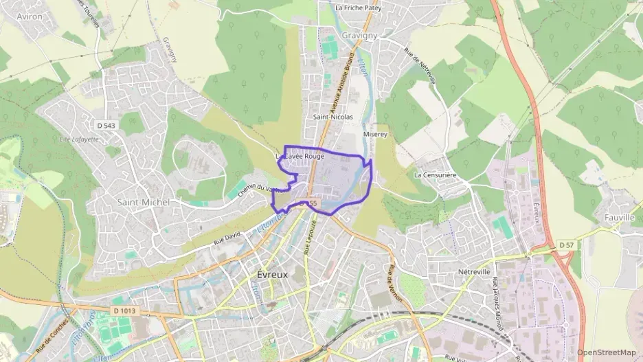 Appartement 97 m² quatre pièces à vendre à Évreux