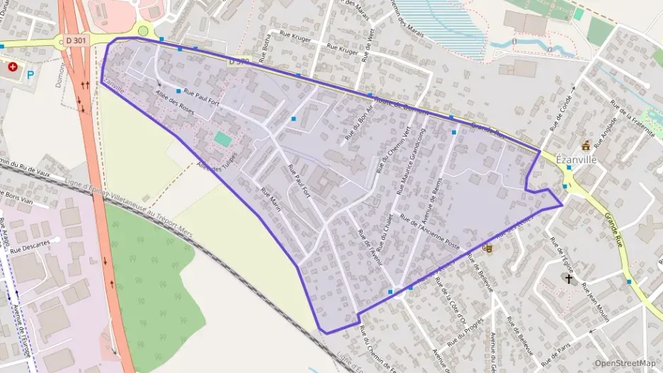 Appartement 70 m² quatre pièces à vendre à Ézanville Appartement 70 m² quatre pièces à vendre à Ézanville