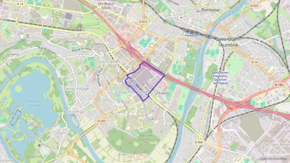 Appartement 25 m² deux pieces à vendre à Cergy Appartement 25 m² deux pieces à vendre à Cergy