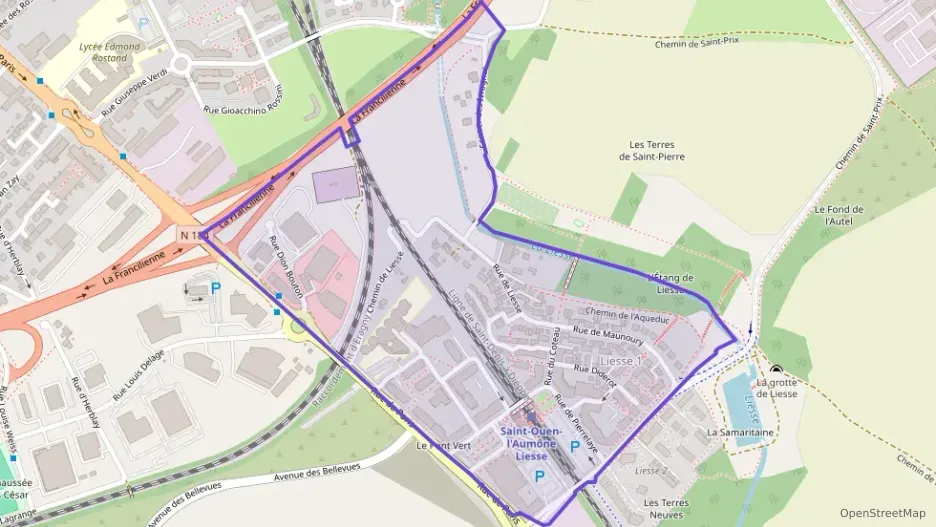 Appartement 66 m² trois pièces à vendre à Saint-Ouen-l`Aumône