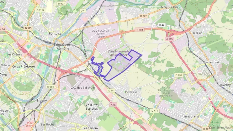 Appartement 64 m² quatre pièces à vendre à Saint-Ouen-l`Aumône