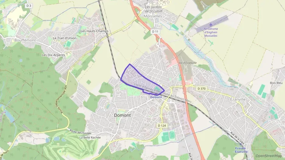 Appartement 35 m² deux pieces à vendre à Domont