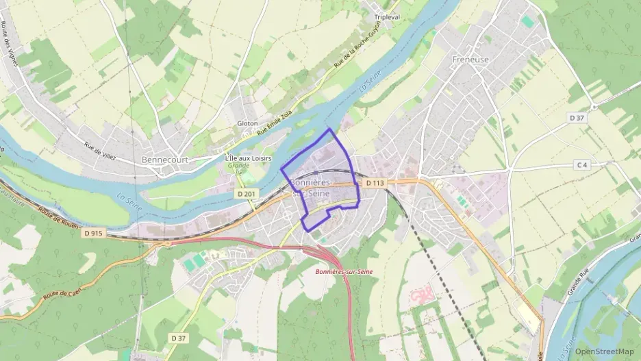 Appartement 72 m² trois pièces à vendre à Bonnières-sur-Seine