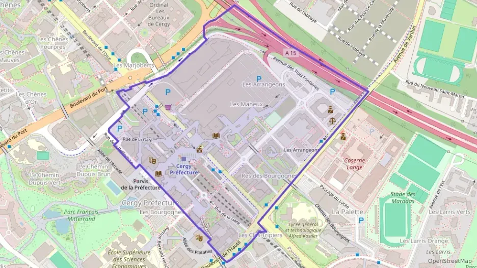 Appartement 68 m² trois pièces à vendre à Cergy Appartement 68 m² trois pièces à vendre à Cergy