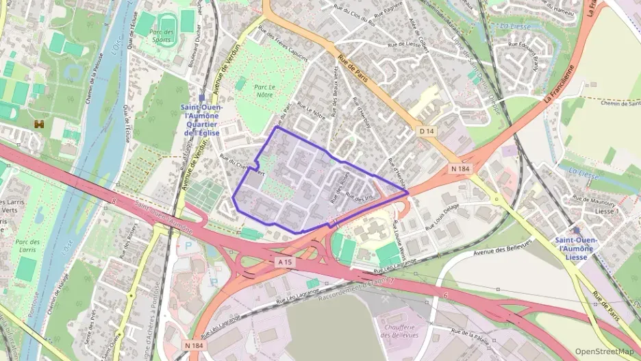 Appartement 65 m² trois pièces à vendre à Saint-Ouen-l`Aumône