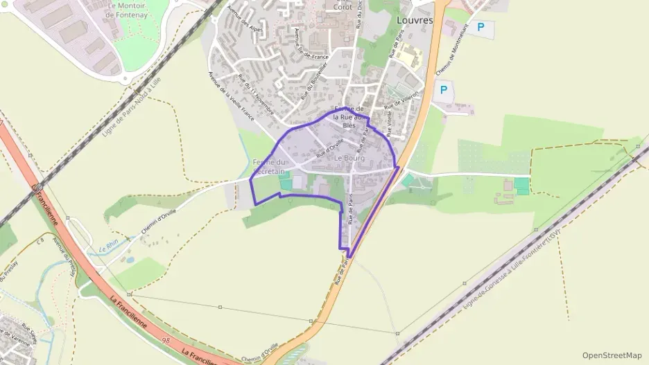 Appartement 48 m² deux pieces à vendre à Louvres Appartement 48 m² deux pieces à vendre à Louvres