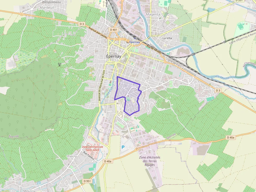 Appartement 61 m² deux pieces à vendre à Épernay