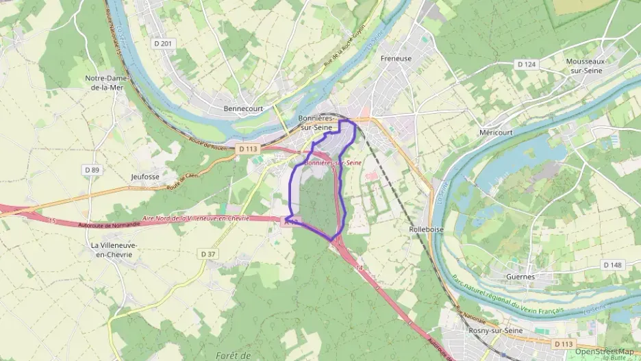 Appartement 44 m² deux pieces à vendre à Bonnières-sur-Seine