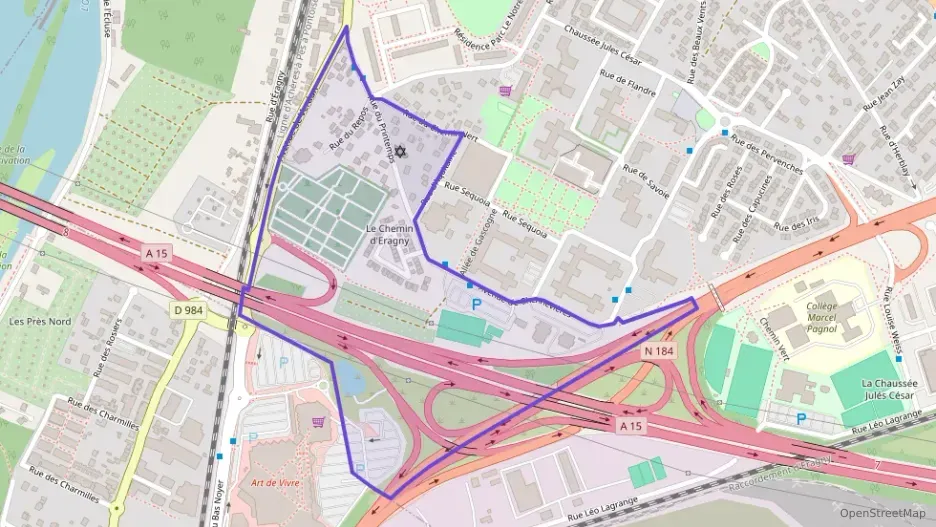 Appartement 65 m² trois pièces à vendre à Saint-Ouen-l`Aumône Appartement 65 m² trois pièces à vendre à Saint-Ouen-l`Aumône